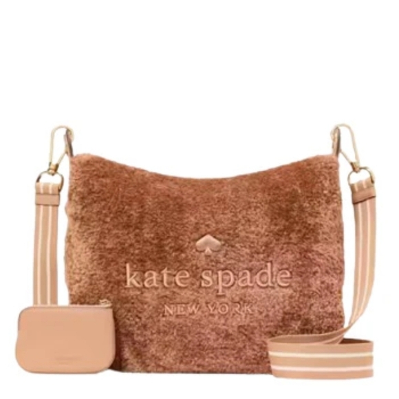 Like new Kate Spade New York Rosie Faux Fur Medium Crossbody Regular price$429 - Picture 2 of 7